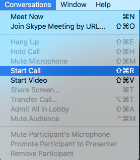 skype for business launch on startup mac